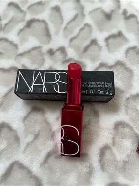 NARS Afterglow Lip Balm — Bright Red